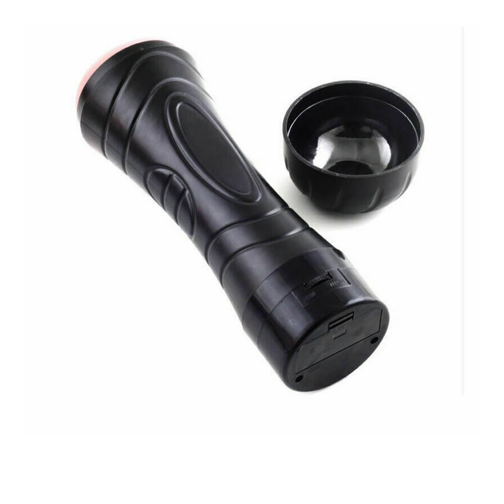 Realistic Vibrating Pocket Pussy Blowjob Male Masturbator Male sex toy