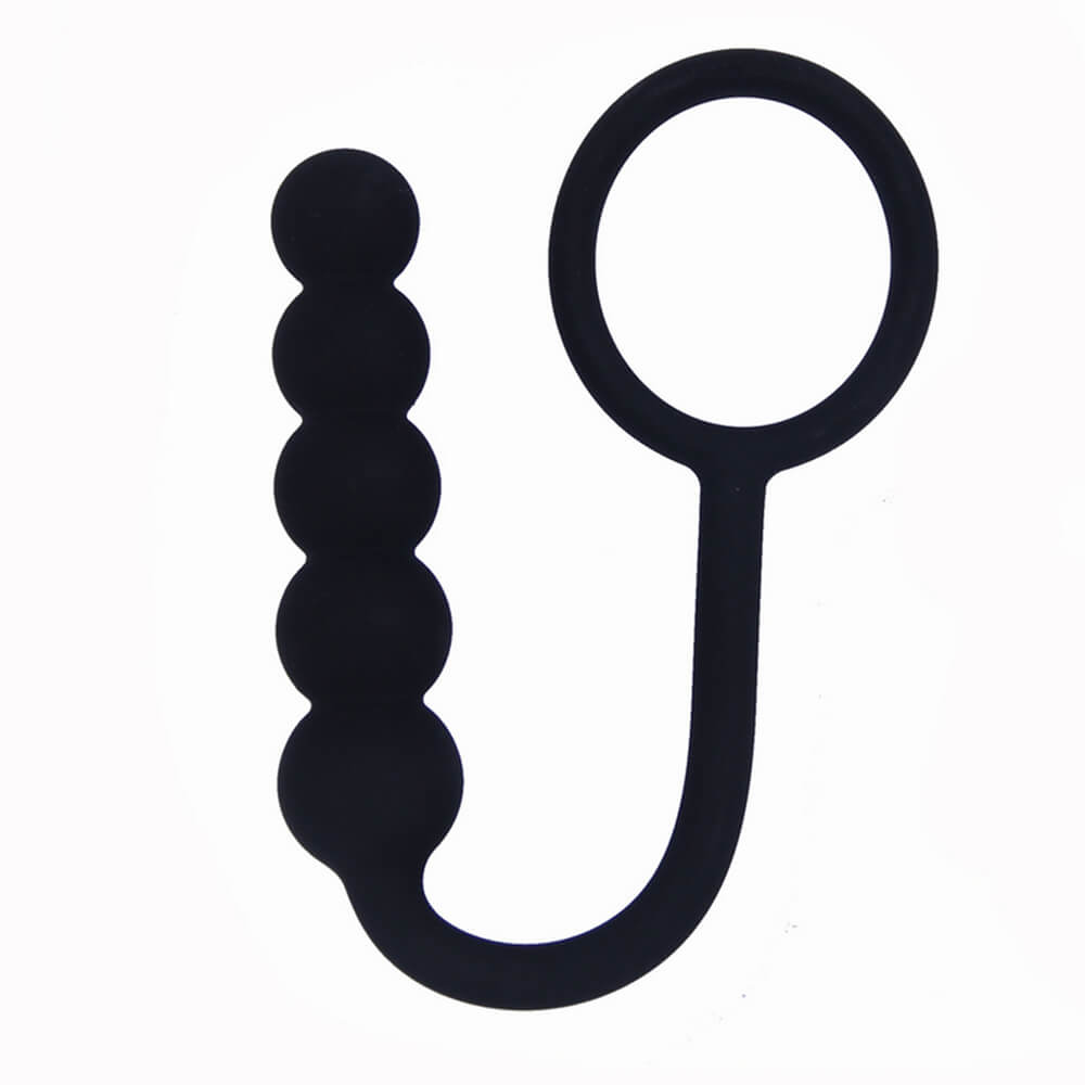 Premium Anal Beads With Penis Ring For Men Masturbation Anal Plug Male sex toy