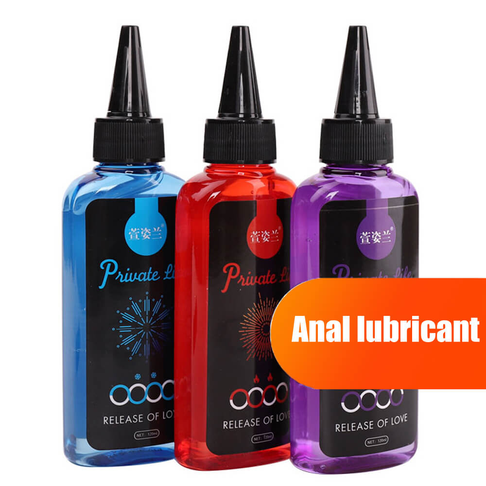 120ml Water Based Lube Thermal Pleasant Cooling Anal Lubrication Male sex toy