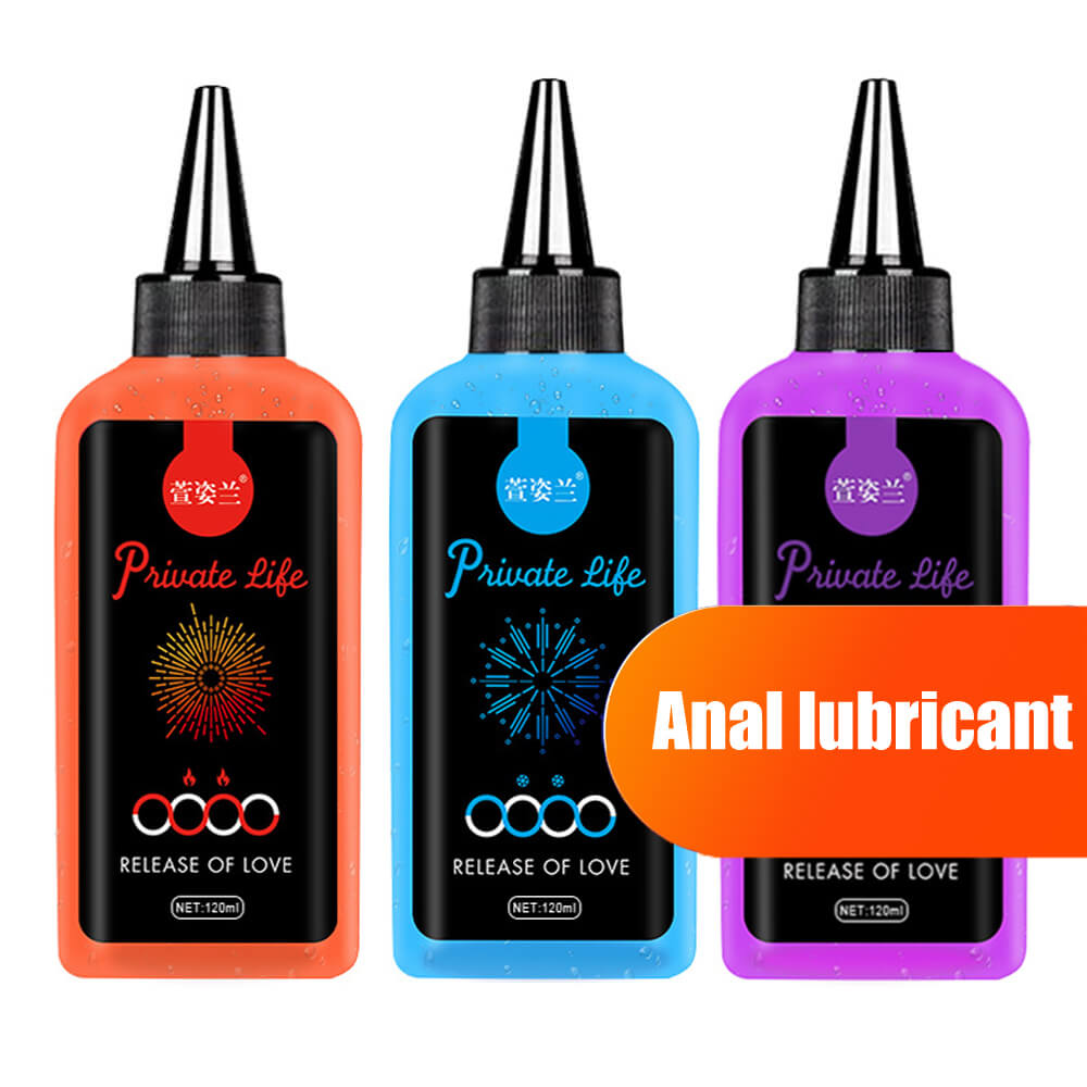 120ml Water Based Lube Thermal Pleasant Cooling Anal Lubrication Male sex toy