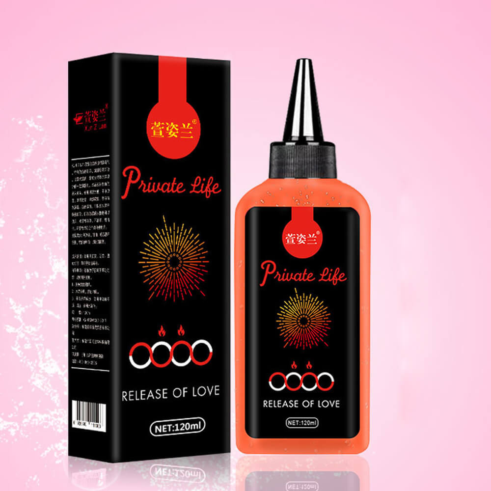 120ml Water Based Lube Thermal Pleasant Cooling Anal Lubrication Male sex toy