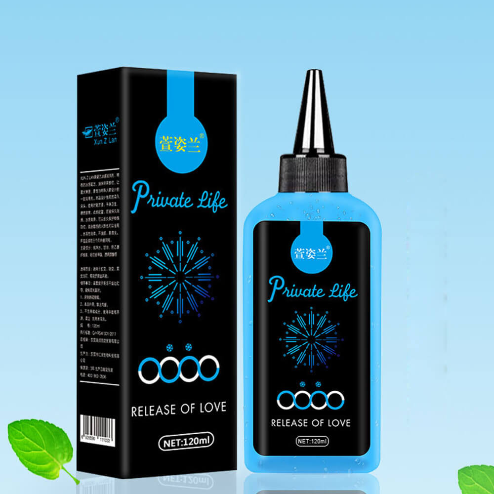120ml Water Based Lube Thermal Pleasant Cooling Anal Lubrication Male sex toy