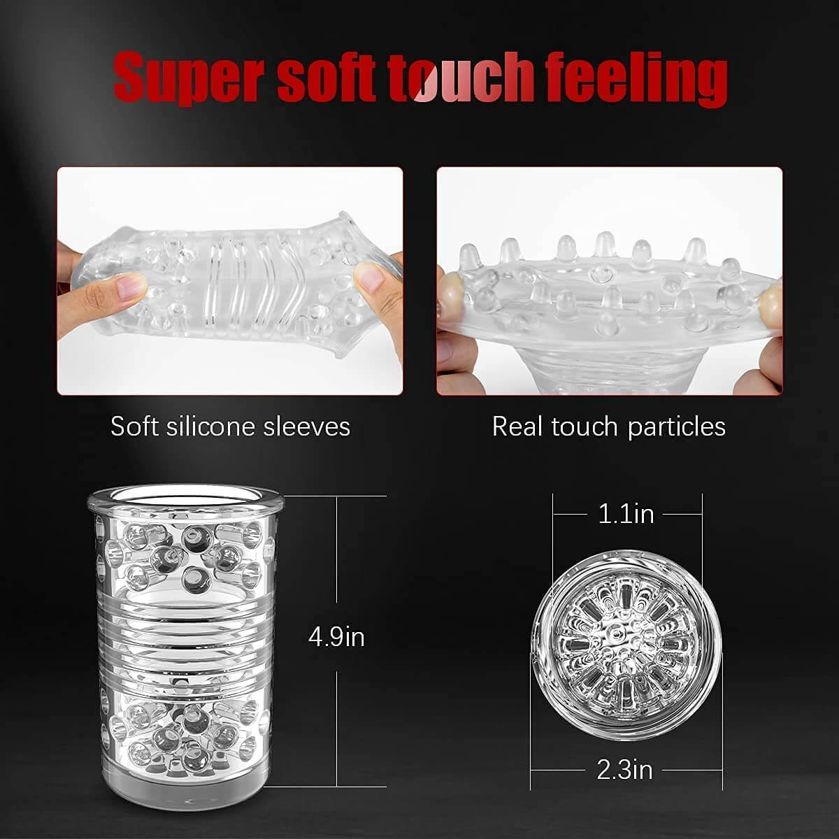 Dark Knight Automatic 3D Texture Male Masturbator For Men Male sex toy