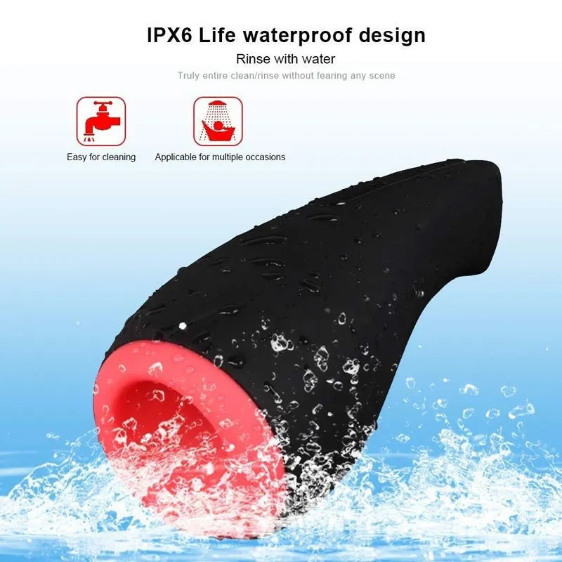 Otouch Airturn Oral Vibrating Heating Sucking Auto Men Masturbator Male sex toy