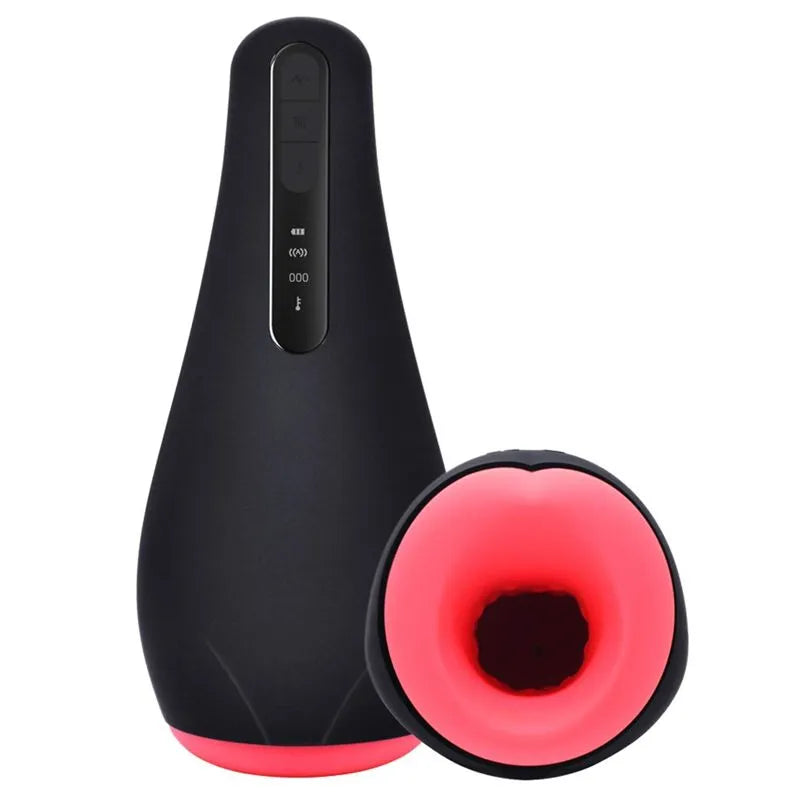 Otouch Airturn Oral Vibrating Heating Sucking Auto Men Masturbator Male sex toy