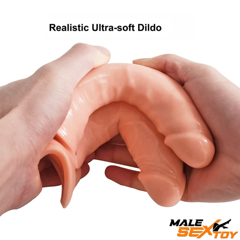 7.09in Realistic Design Dual Heads Dildo For Gay Lesbian Male sex toy
