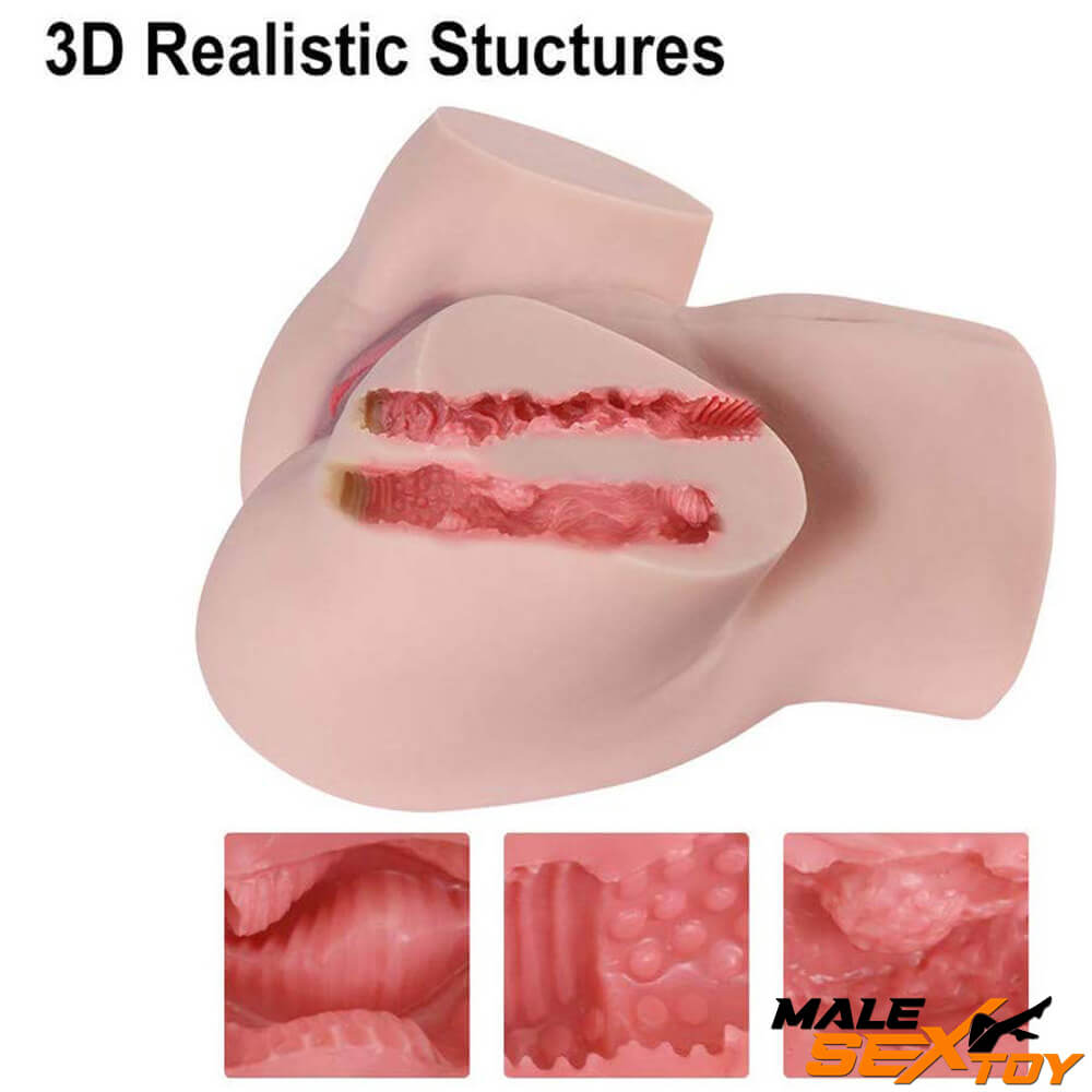 24lb Doggy Style Sex Toy Torso Sex Toy With Lifelike Anus And Vagina Male sex toy