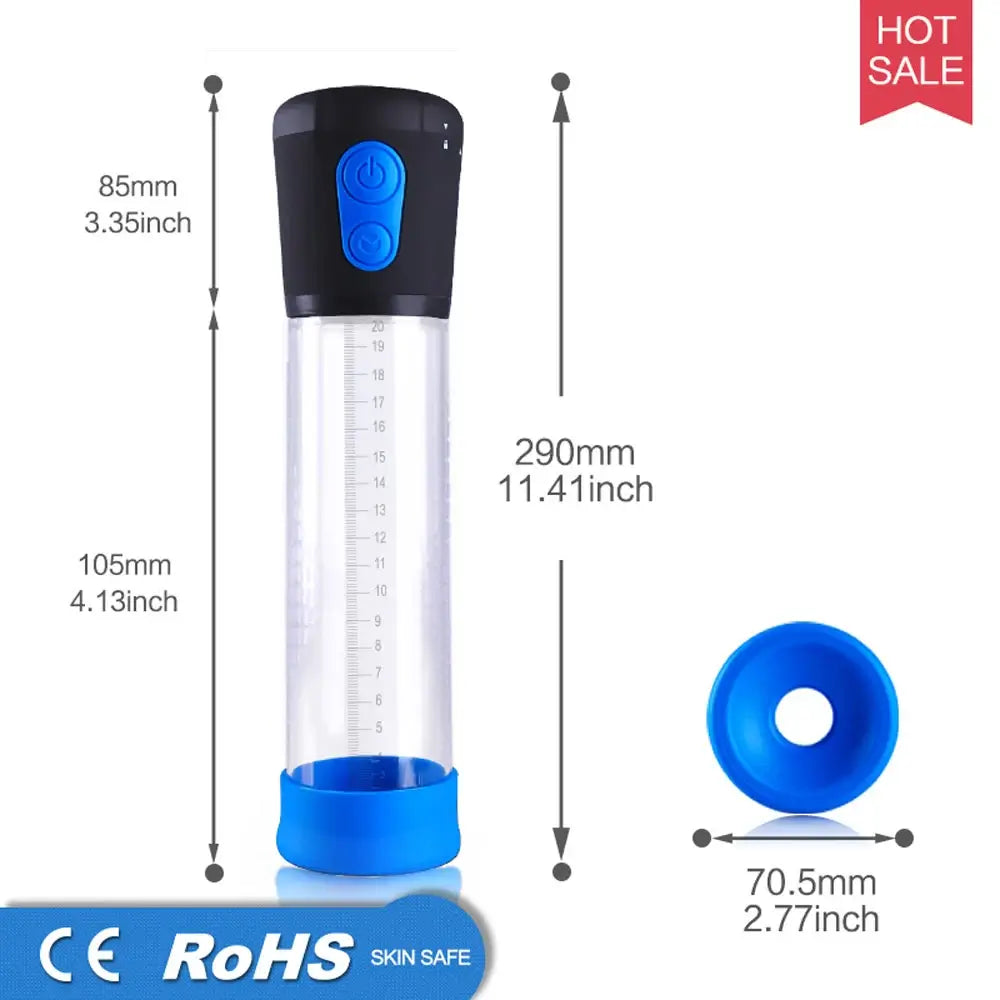Multiple Speeds Electric Automatic Penis Pump For Glans Training Male sex toy