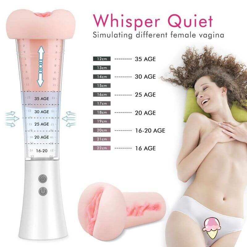 9 Vibrating Modes Sucking Automatic Men Masturbator Penis Pump Male sex toy