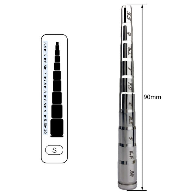 Metal Urethral Sound Penis Plug Cum Stopper Ejaculation Delay Sex Toy Male sex toy