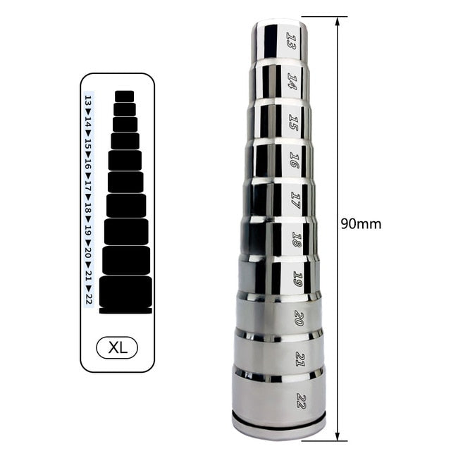 Metal Urethral Sound Penis Plug Cum Stopper Ejaculation Delay Sex Toy Male sex toy