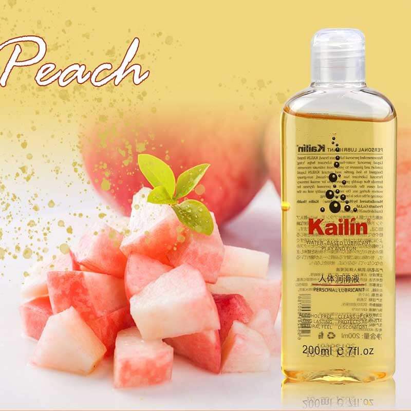 200ml Water Based Fruit Flavor Edible Lube For Anal Vaginal Oral Orgasm