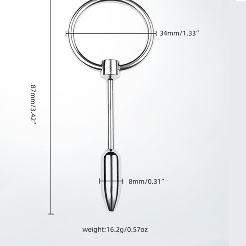 Stainless Steel Urethra Sounding Cum Stopper BDSM Sex Toys For Penis Male sex toy