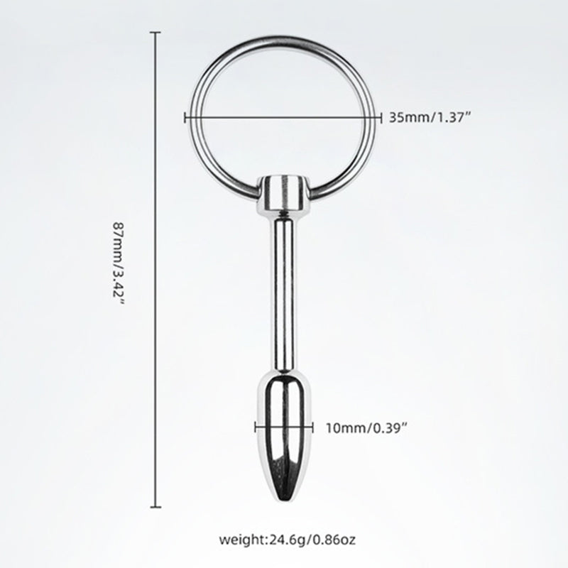 Stainless Steel Urethra Sounding Cum Stopper BDSM Sex Toys For Penis Male sex toy