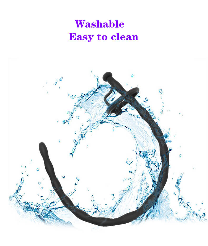 Silicone Hollow Urethral Dilator Penis Plug Irritation Men Sex Toy Male sex toy