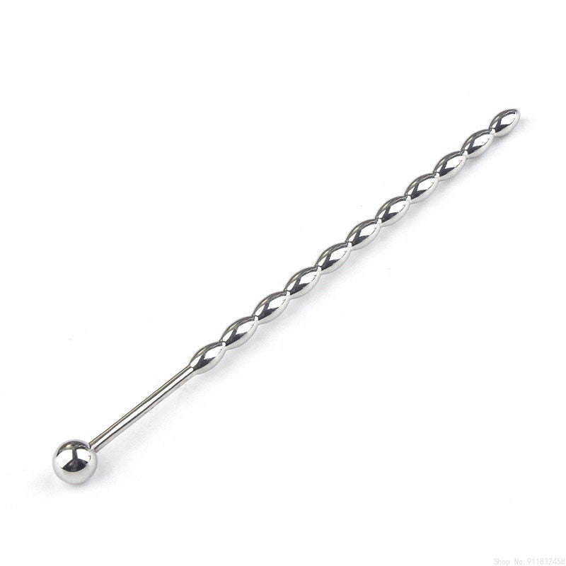 Stainless Steel Urethral Sounds Beads Penis Plug Stimulate Dilator Male sex toy
