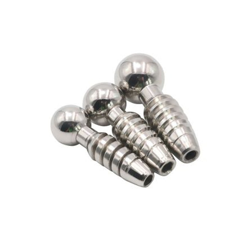 Stainless Steel Small Penis Plug Metal Urethral Sounding Cum Stopper Male sex toy