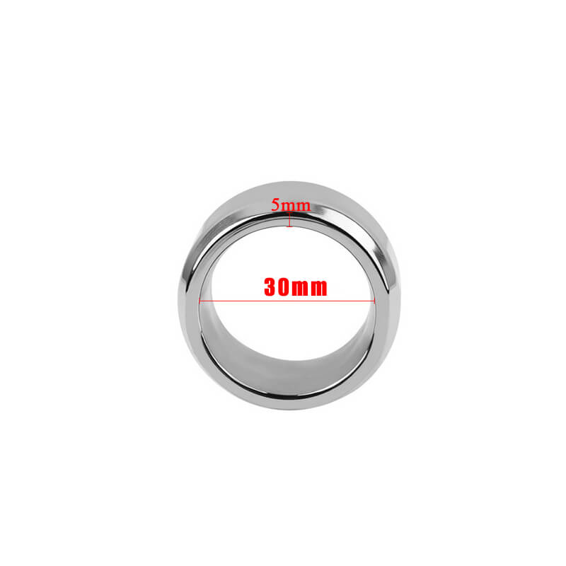 5 Size Stainless Steel Penis Ring Metal Sex Toy for Men Delay Ejaculation Male sex toy
