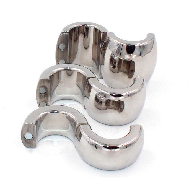 Metal Scrotum Pendant Ball Penis Stretcher Testis Weight BDSM Bondage Male sex toy