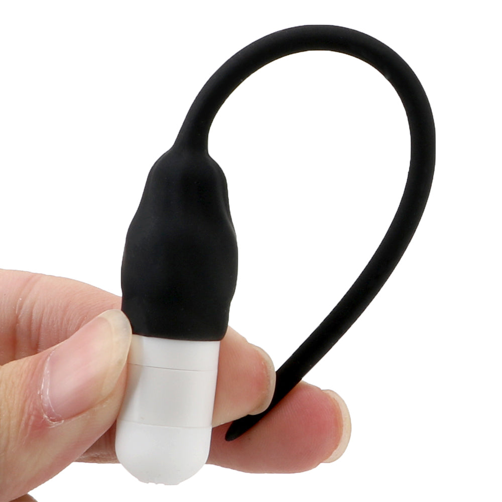Vibrating Urethral Sounding Dilator Penis Plug Cum Stopper Sex Toy Male sex toy