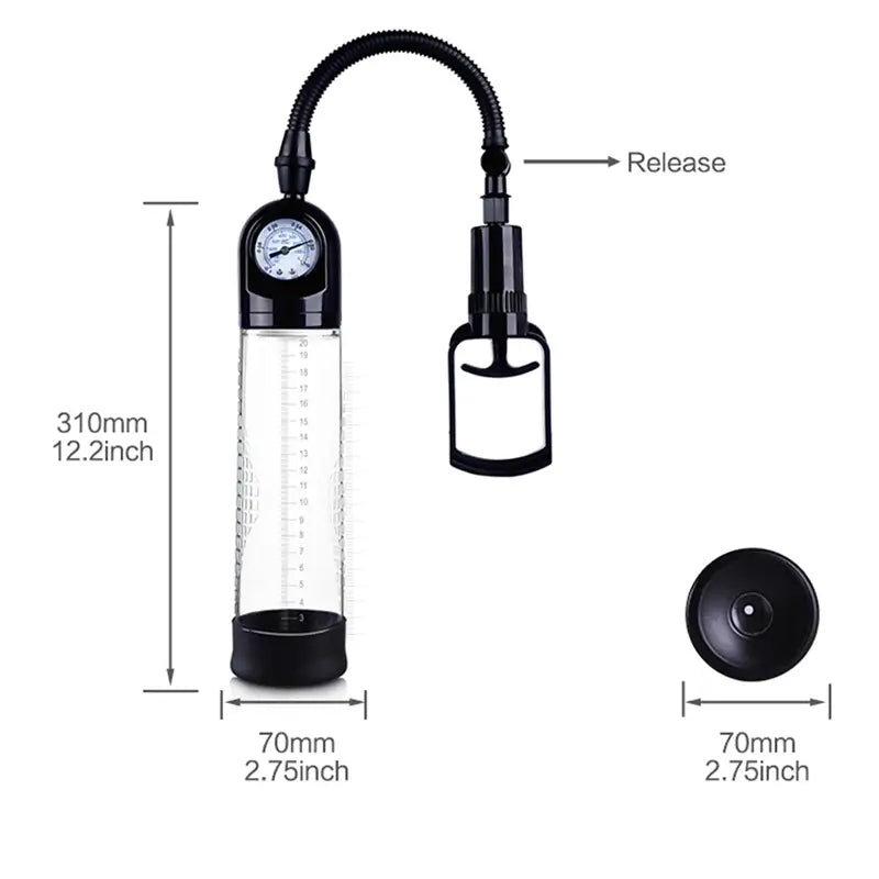 Manual Penis Pump Enlarger Penis Enlargement Men Sex Toy Male sex toy