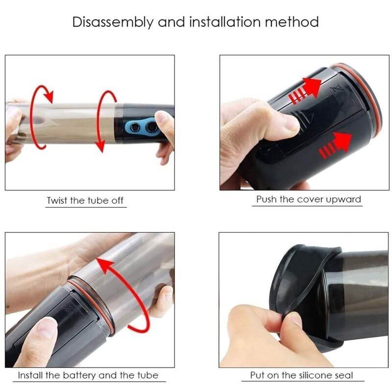 Multiple Vibrating Modes Automatic Penis Pump For Males Male sex toy