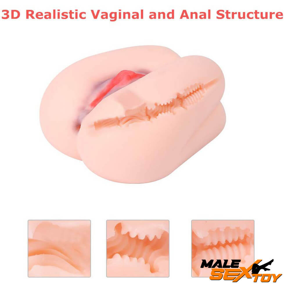 2.3lb Lifelike Torso Sex Toy With Virgin Pocket Pussy Male sex toy