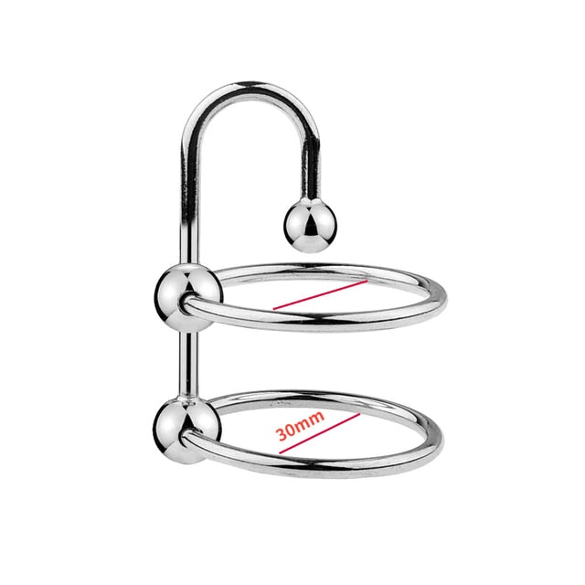 Metal Urethral Sound Dilators Penis Plug With Cock Ring For Men Male sex toy