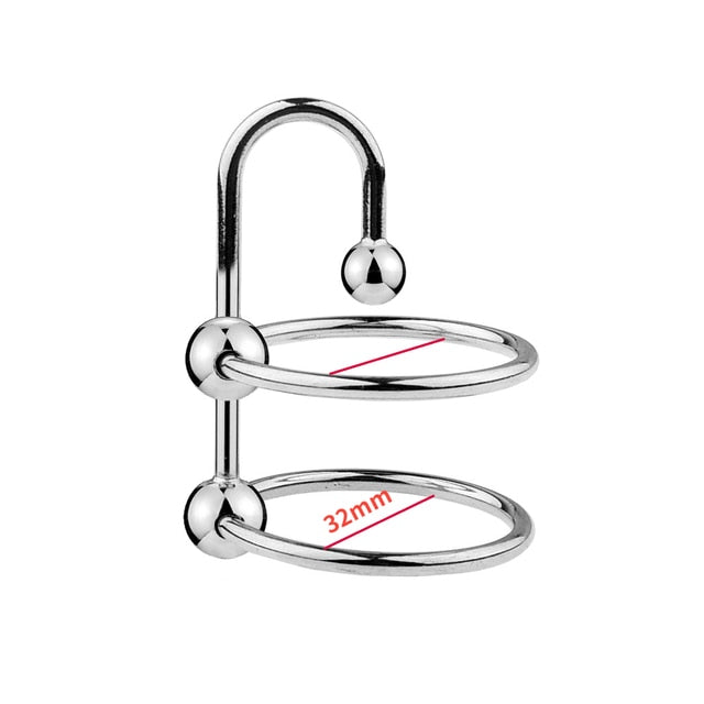 Metal Urethral Sound Dilators Penis Plug With Cock Ring For Men Male sex toy