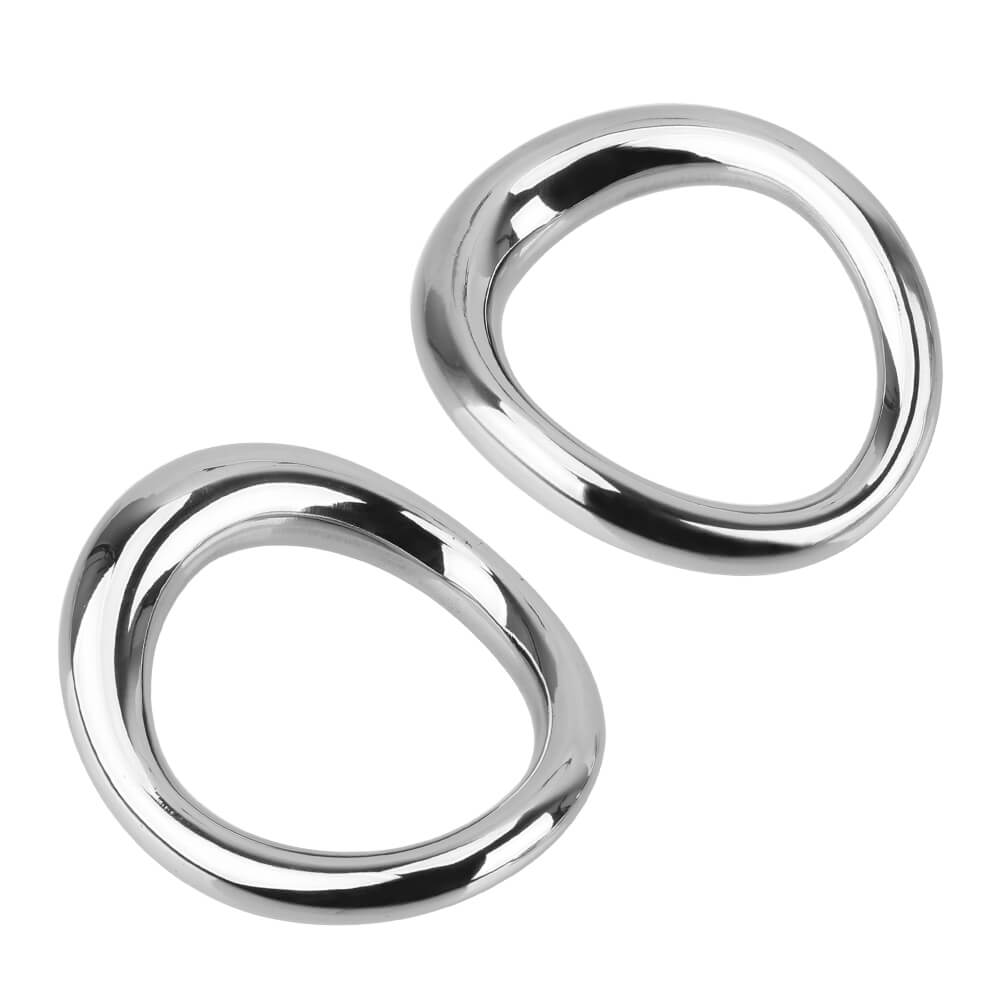 Premium Stainless Steel Cock Ring Sex Toy Metal Scrotum Stretcher Male sex toy