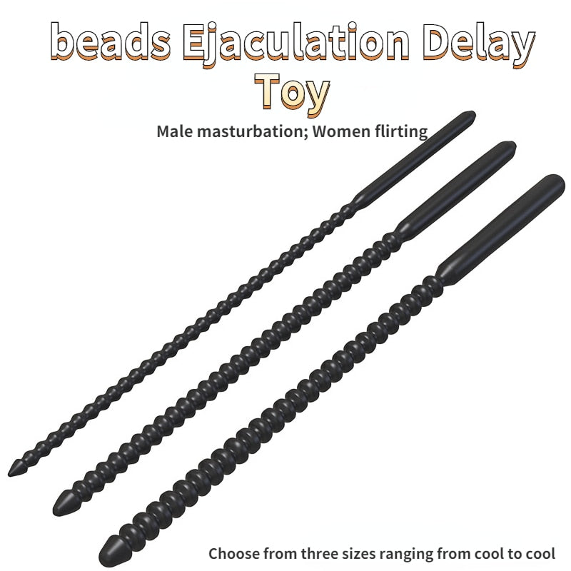 Silicone Urethra Sounding Penis Plug Catheter Dilator Bdsm Sex Toy Male sex toy