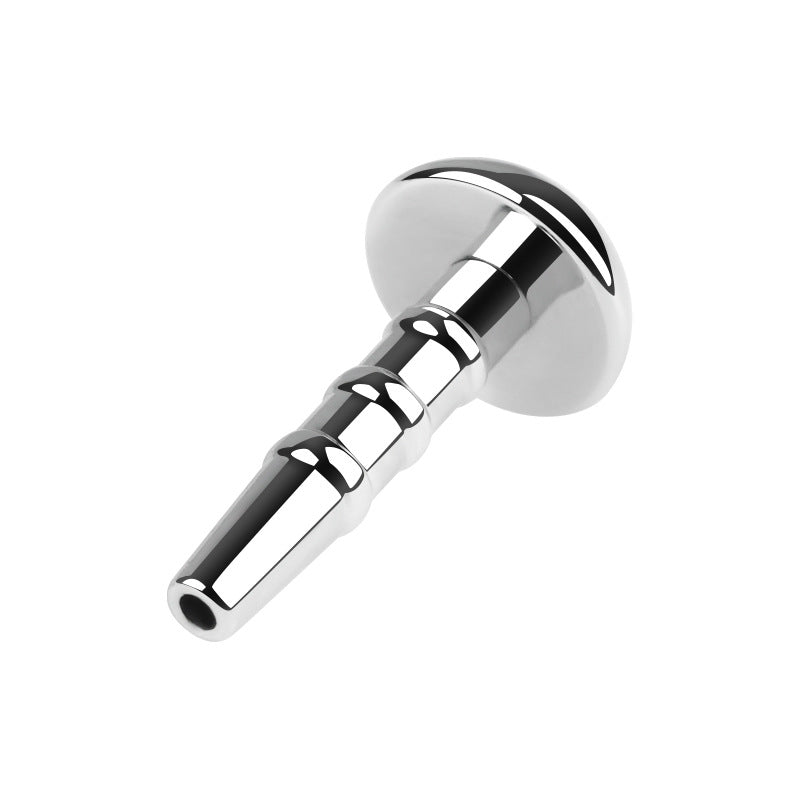 Stainless Steel Hollow Penis Plug Urethral Sound Metal Cum Stopper Male sex toy