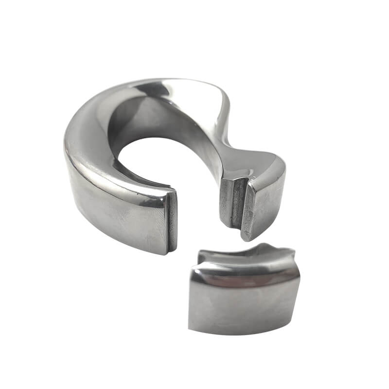 Stainless Steel Cock Ring Weight Male Metal Ball Stretcher Male sex toy