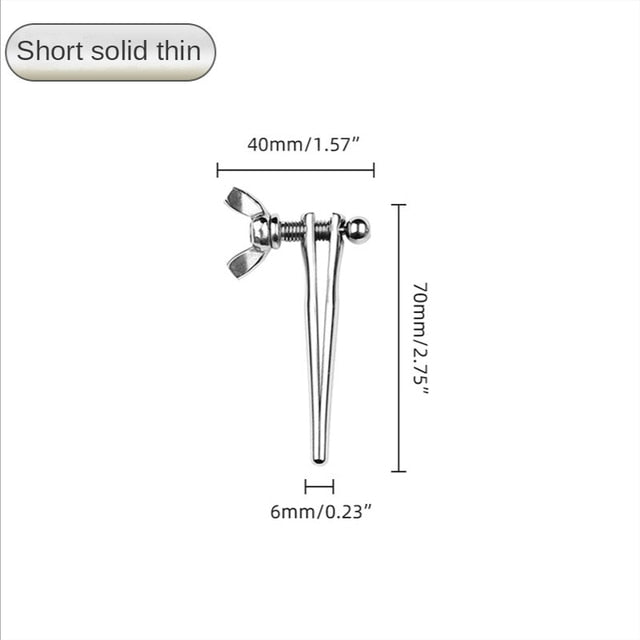 Adjustable Urethral Sounding Metal Penis Plug Sex Toys For Adult Men Male sex toy