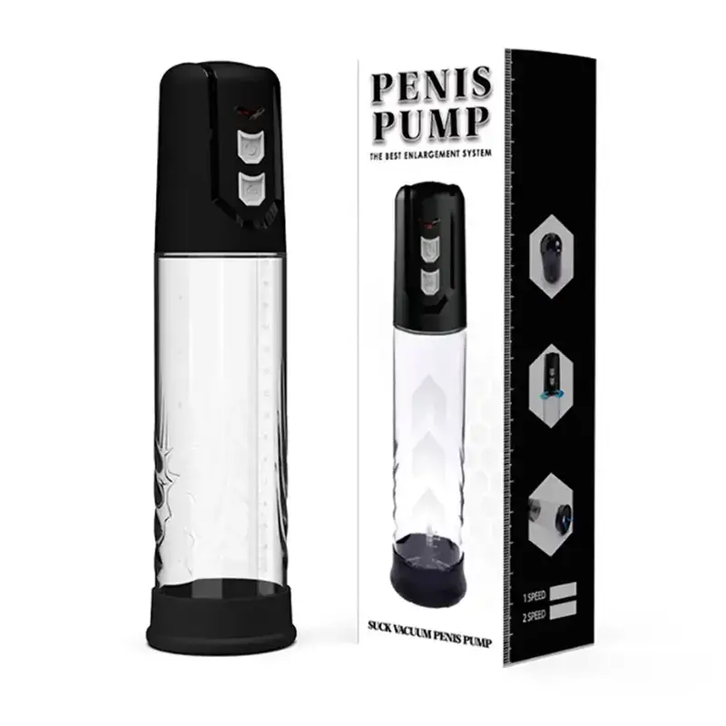 Automatic High Vacuum Sucking Penis Pump Enlargement Sex Toy Male sex toy