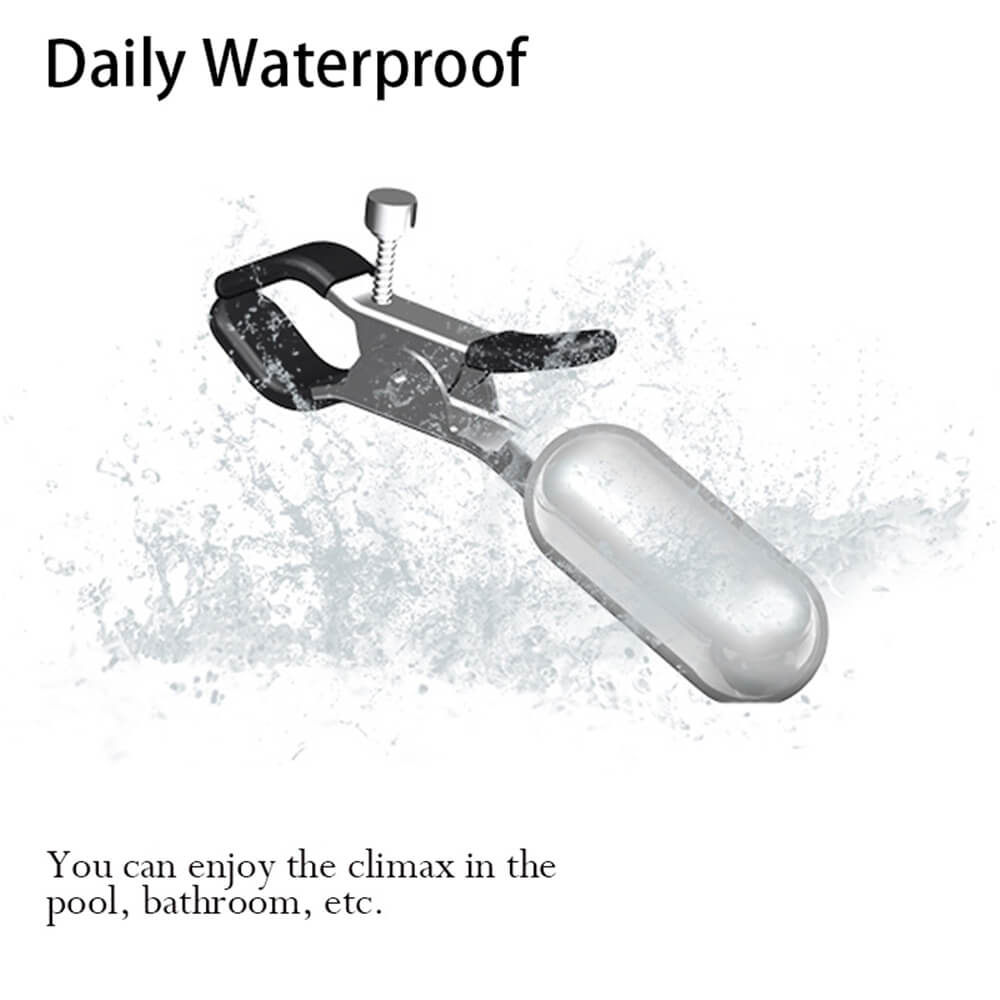 20 Vibrating Modes Nipple Clamp Stimulation BDSM Sex Toy Male sex toy