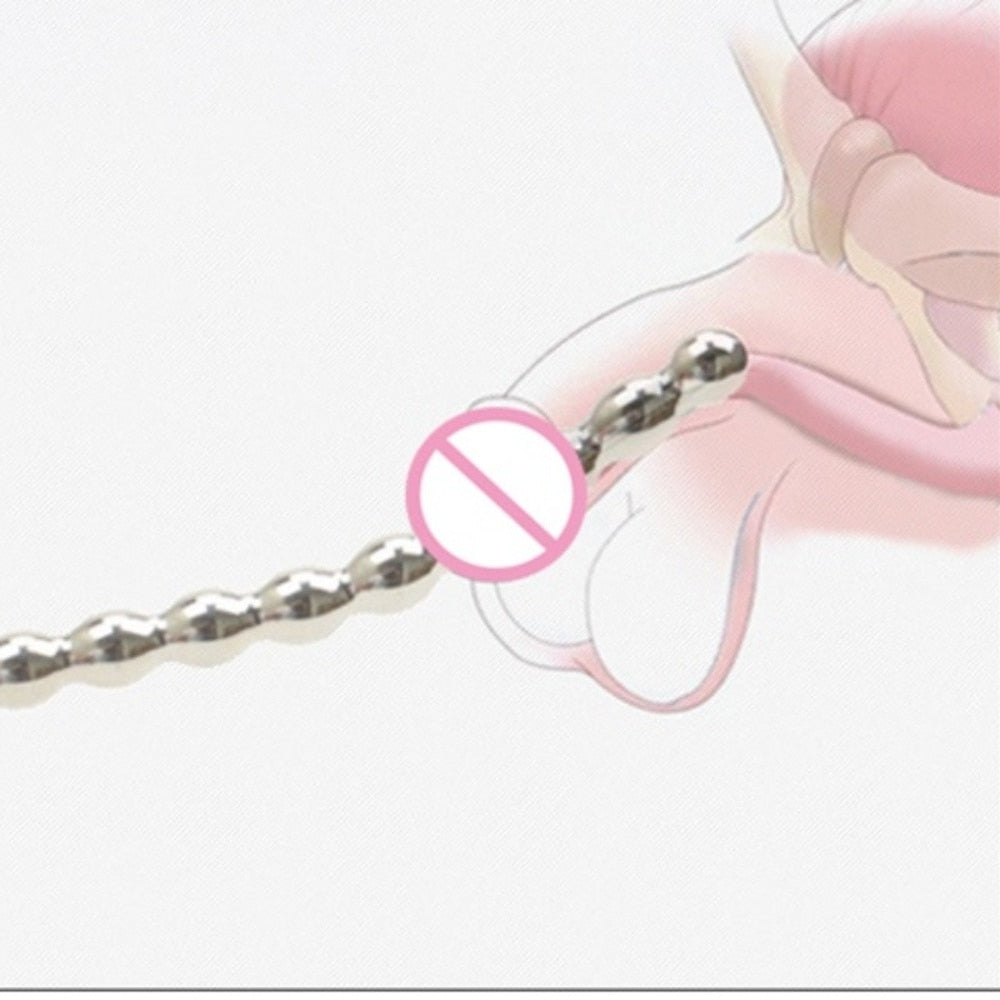 Stainless Steel Urethral Sound Beads Dilators Penis Plug Male Sex Toys Male sex toy