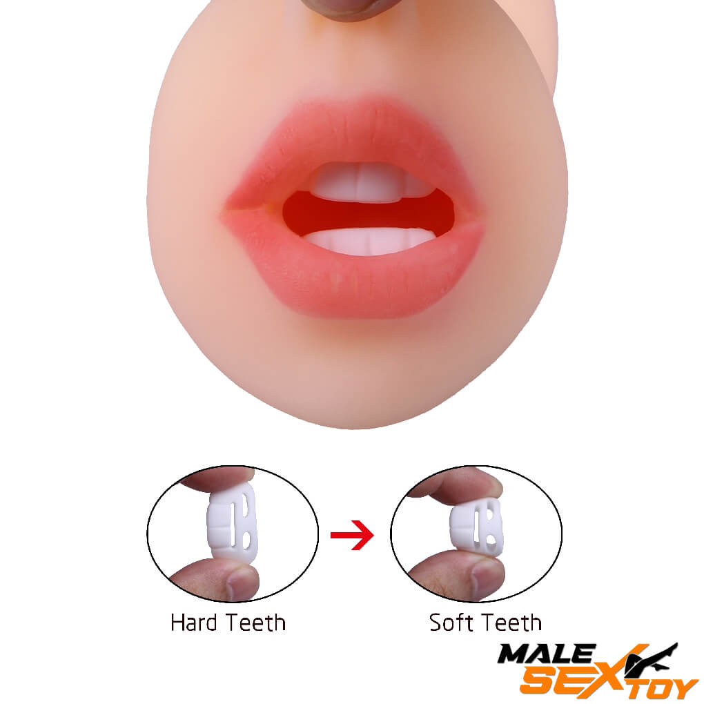 2in1 Portable Men Vagina Pussy Sex Toy Blowjob Masturbator Male sex toy