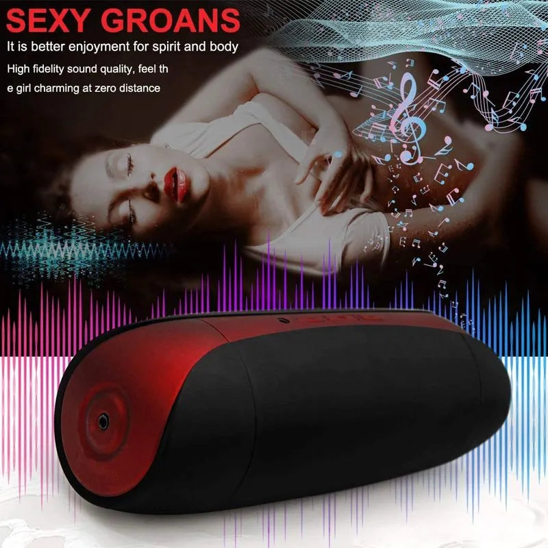 Multi Vibration Sucking Heating Worming Automatic Men Masturbator Male sex toy