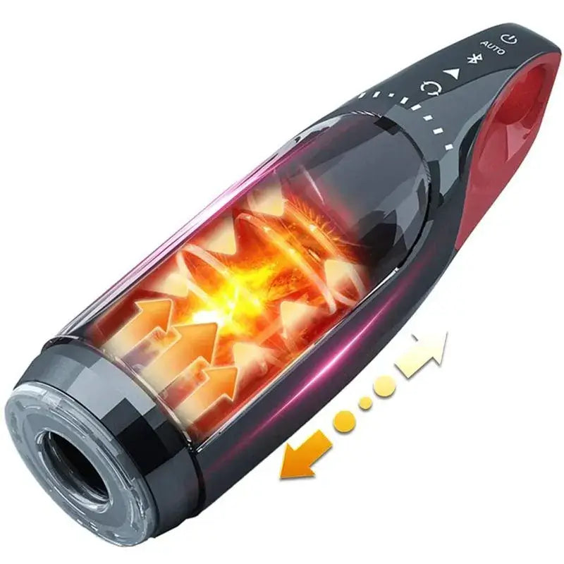 Intelligent Voice Bluetooth Telescopic Rotation Automatic Masturbator Male sex toy