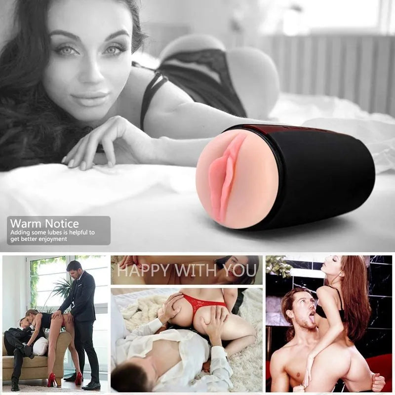 Multi Vibration Sucking Heating Worming Automatic Men Masturbator Male sex toy