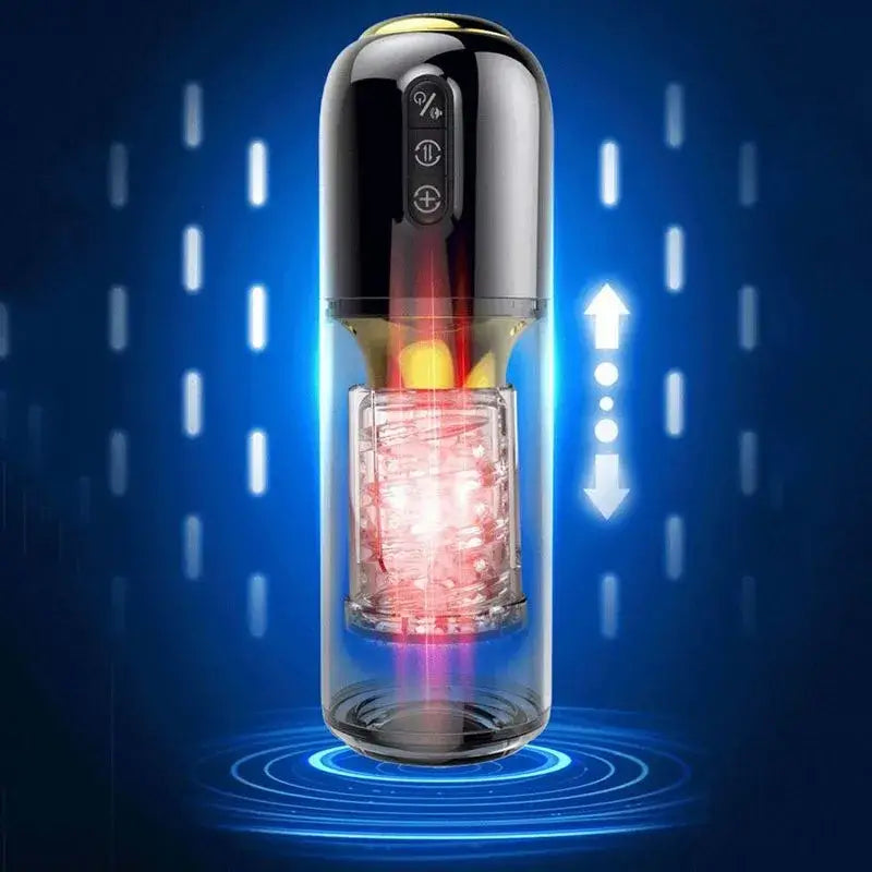 Realistic Vibrating Sucking Moaning Automatic Men Masturbator Male sex toy