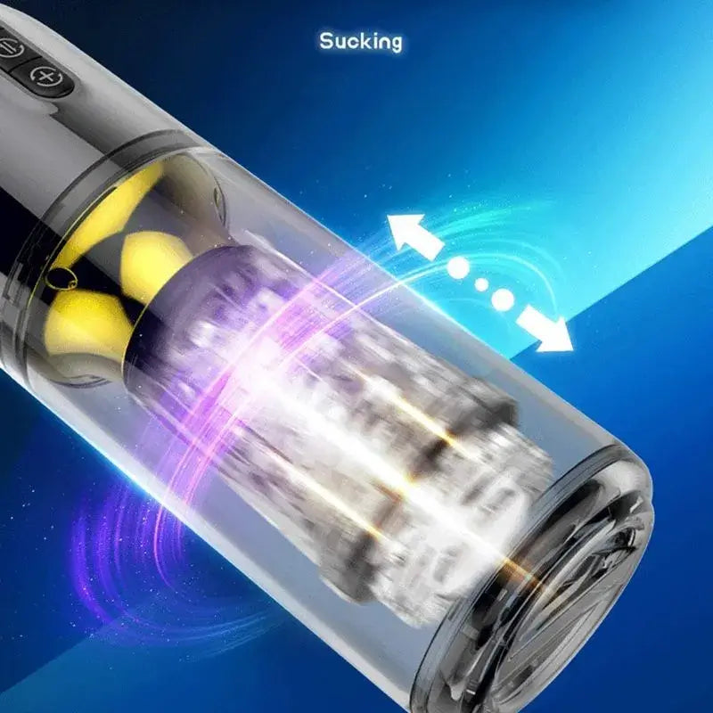 Realistic Vibrating Sucking Moaning Automatic Men Masturbator Male sex toy