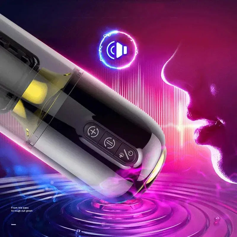 Realistic Vibrating Sucking Moaning Automatic Men Masturbator Male sex toy
