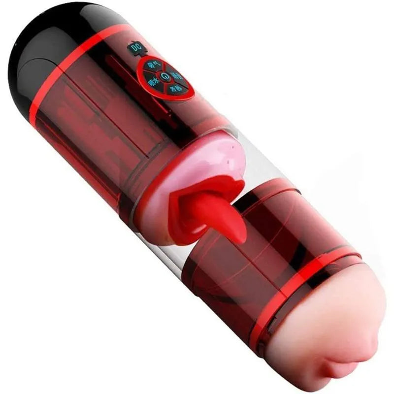 Powerful Vibrating Hidden Pocket Pussy Men Auto Masturbator Male sex toy
