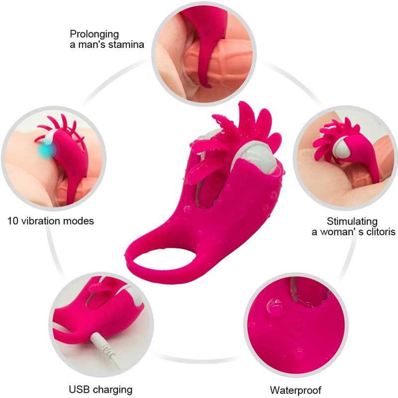 Top Rated Clit Penis Ring For Adult Memen Women Male sex toy