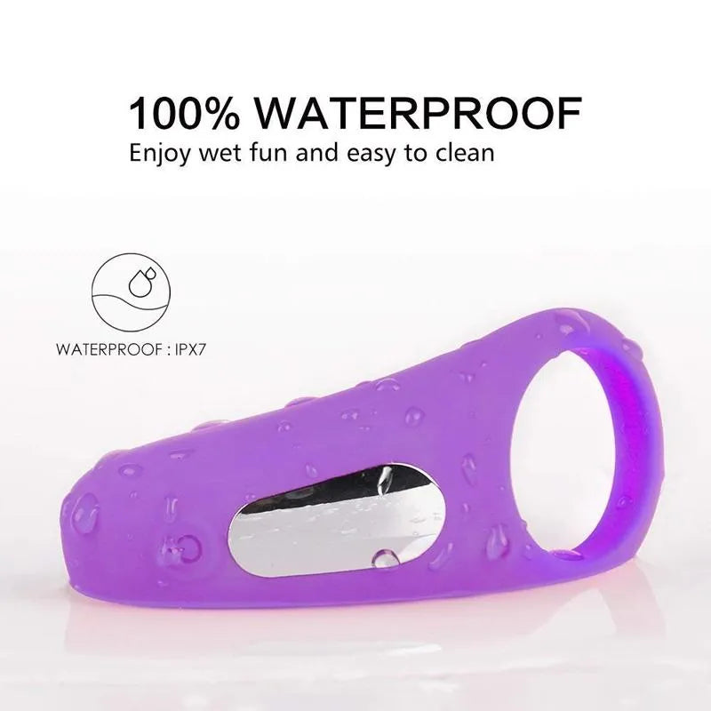 USB Rechargeable Remote Control Cock Ring For Adult Men Male sex toy