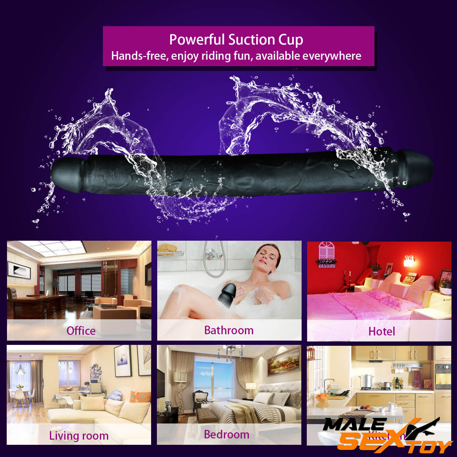 18.15in Long Dildo For Men Sex Toy For Male Masturbation Male sex toy