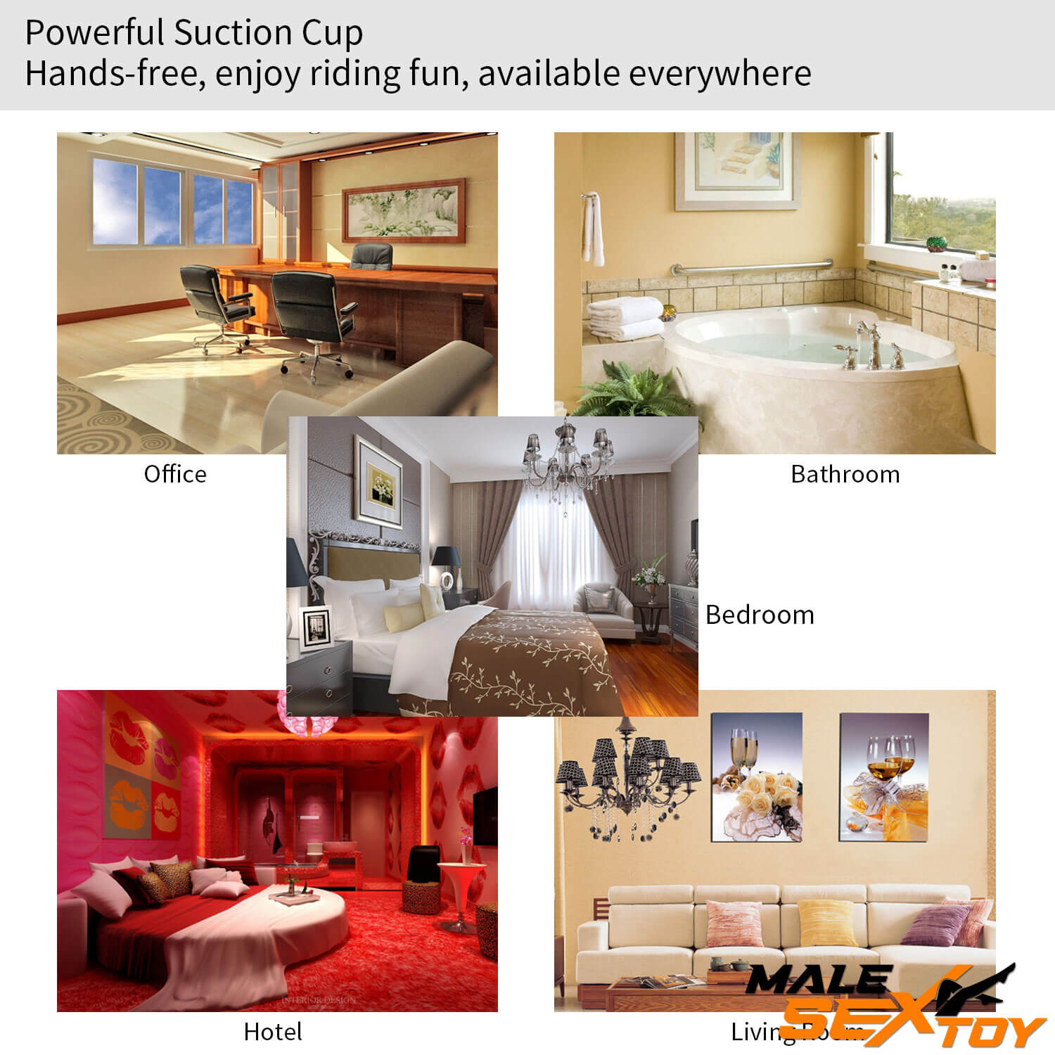 7.09in Dual Sided Dildo For Anus Vagina Breasts Orgasm Male sex toy