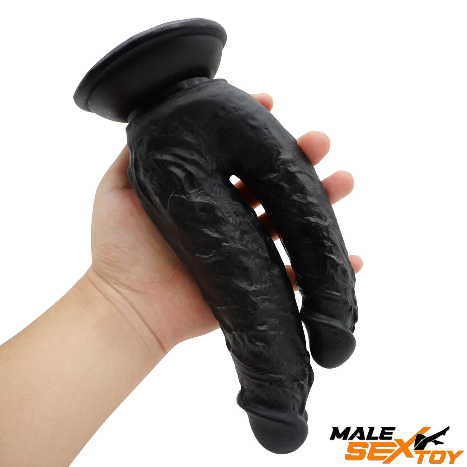 7.09in Dual Sided Dildo For Anus Vagina Breasts Orgasm Male sex toy